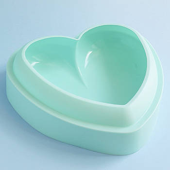 Силіконова форма для євродеертів Amore (серце) велике