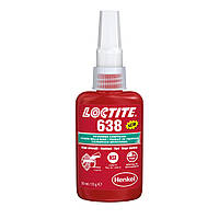 Фиксатор цилиндрических узлов Loctite 638 (50 мл ), Loctite 638 (зазор 0,25)