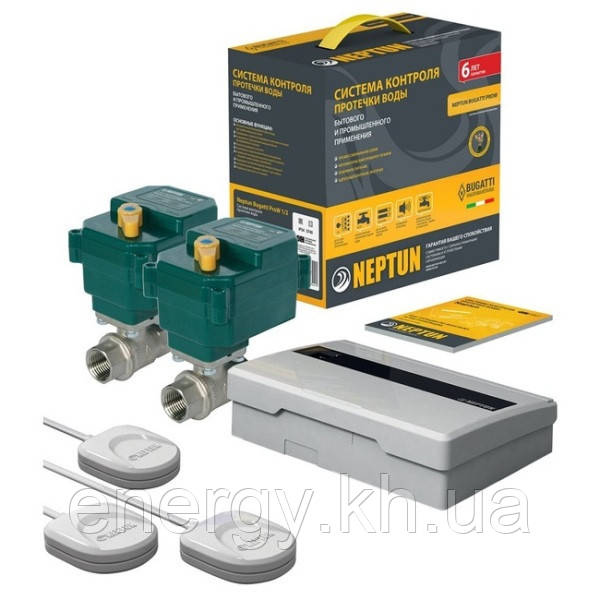 NEPTUN BUGATTI PRO W 3/4". Система контролю протікання води