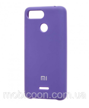Чохол Silicone Case для Xiaomi Redmi 6 Lavander (сяомі ксіомі редмі 6)
