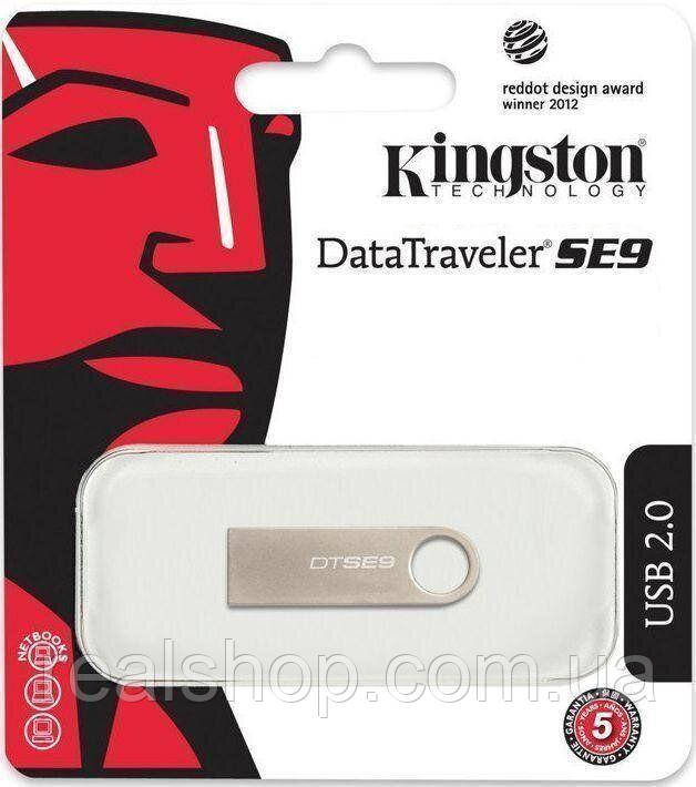 USB накопичувач Kingston DataTraveler SE9 64 GB (DTSE9H/64GB), фото 1