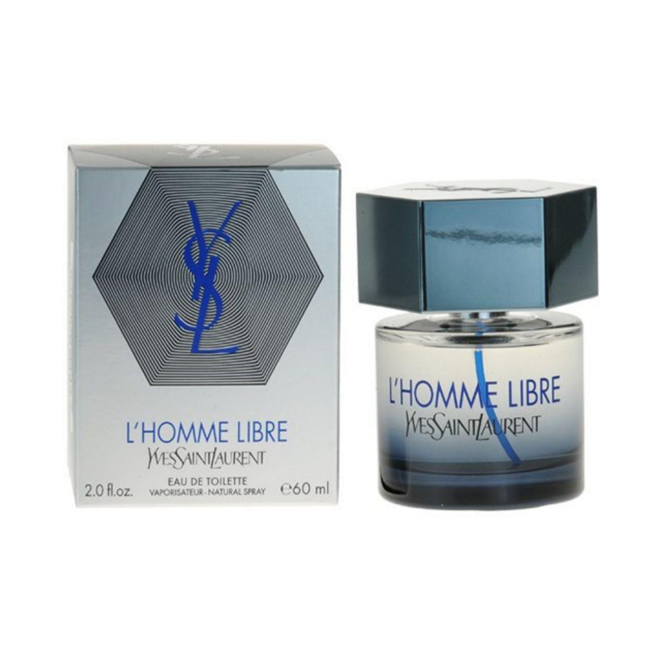 Елітна чоловіча туалетна вода Yves Saint Laurent L'Homme Libre 60ml оригінал, свіжий деревно-пряний аромат