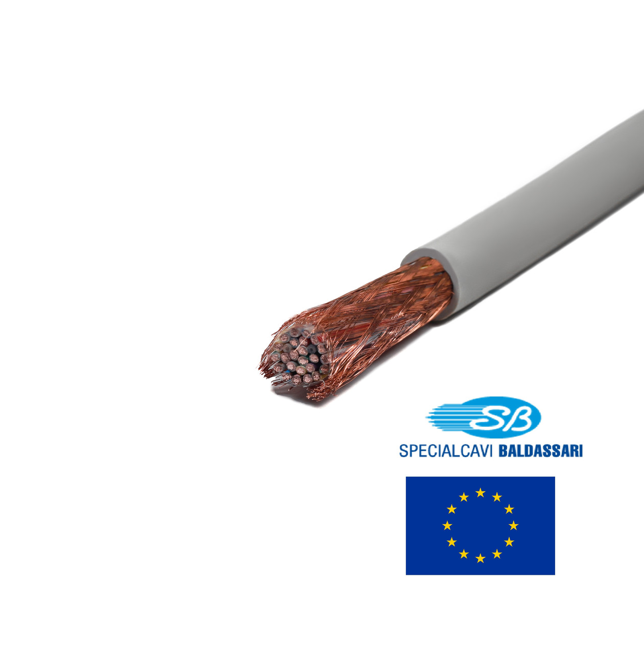 Кабель екранований 25G1 FROH2R мідний гнучкий CONTROLFLEX FR300S-25100 Specialcavi Baldassari контрольний управління (5 клас)