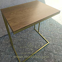 Приставной столик деревянный