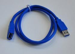 Кабель USB 3.0 AM - AF 0.8 м подовжувач