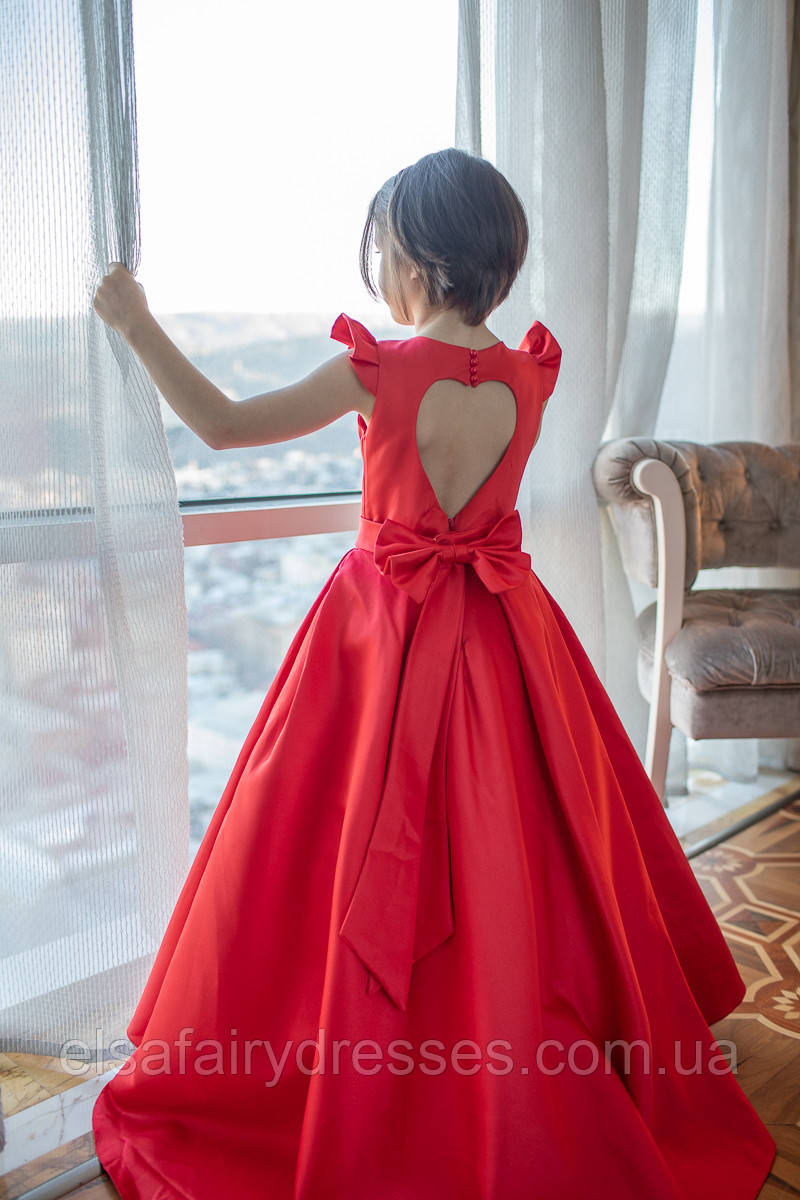 Модель "KATRIN" - дитяча сукня / дитяче плаття зі шлейфом