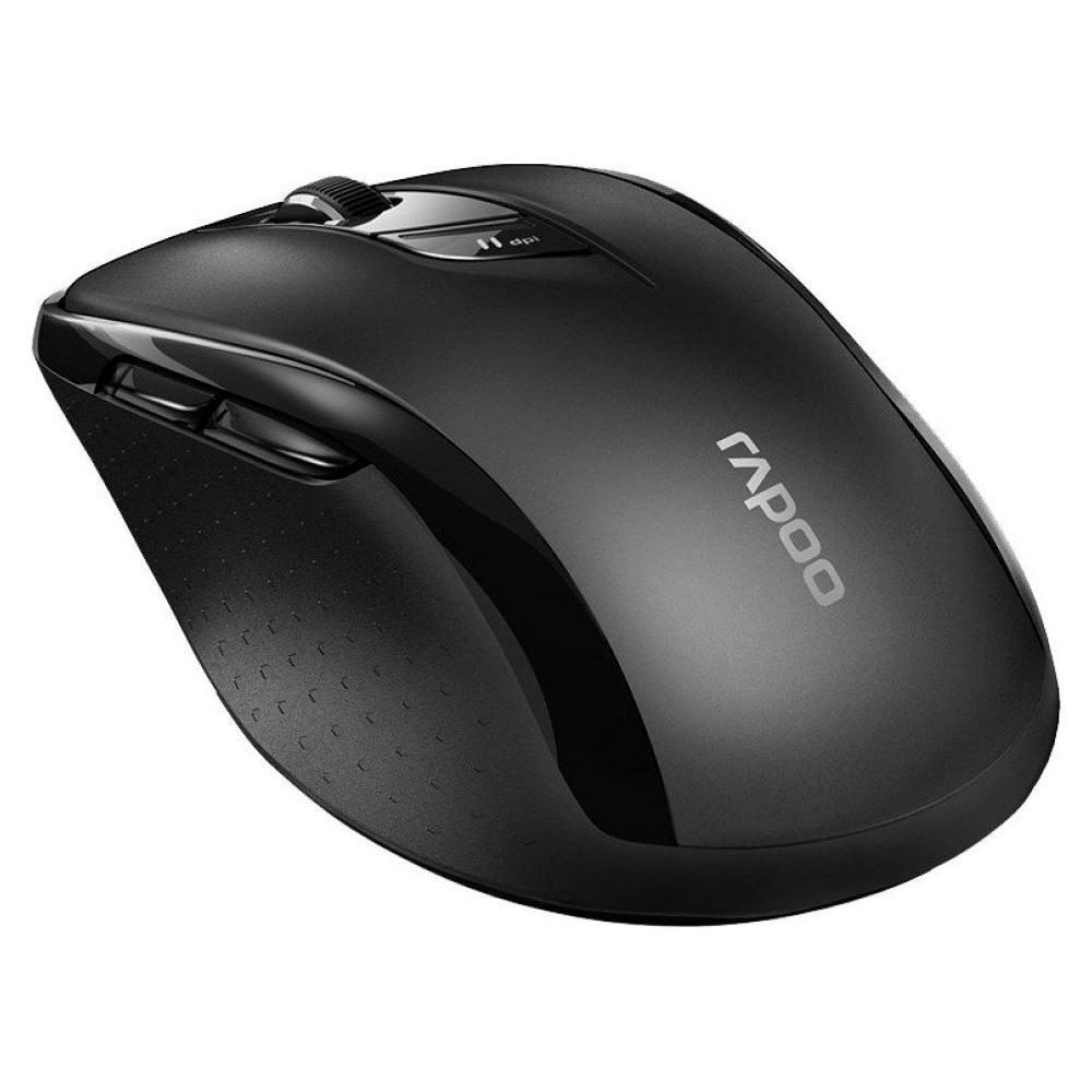 Миша бездротова USB + Bluetooth Rapoo M500 Silent (17959) 1600dpi чорна
