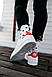 Жіночі Кросівки Adidas Stan Smith White Red 36-37-39, фото 6