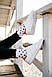 Жіночі Кросівки Adidas Stan Smith White Red 36-37-39, фото 4