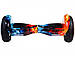 Гіроскутер Smart Balance 10.5 дюйма Самобаланс вогонь і лід, фото 2