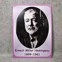 Ernest Miller Hemingway. Портрети англійських поетів і письменників