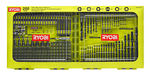 Набір біт та свердел Ryobi RAKDD200 (200 шт), фото 2