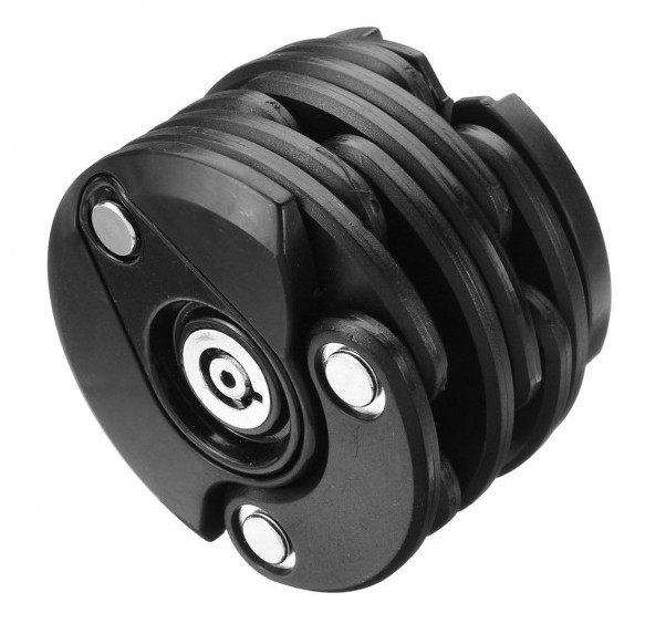 Компактний складаний ланцюгової замок для велосипеда Bikight Сталева ланцюг