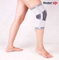 Еластичний бандаж колінного суглоба посилений Doctor Active Life, фото 3