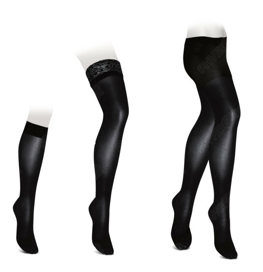 Медичні компресійні гольфи Microtrans Мікрофібра 2 клас стандартні 2