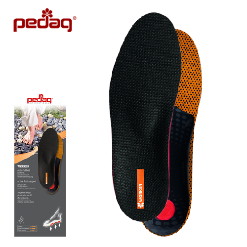 Ортопедична каркасна устілка – супінатор для закритої взуття WORKER 37