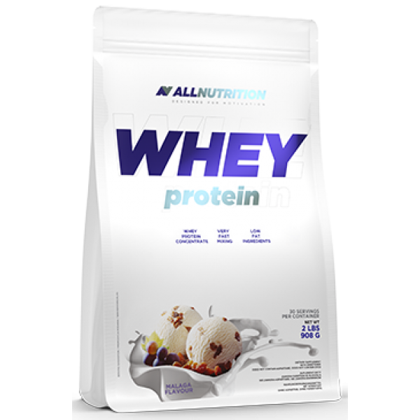 Сироватковий протеїн концентрат AllNutrition Whey Protein (900 г) алл Нутришн Malaga