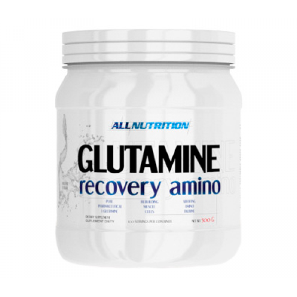 Глютамин AllNutrition Glutamine Recovery Amino (500 г) лимон