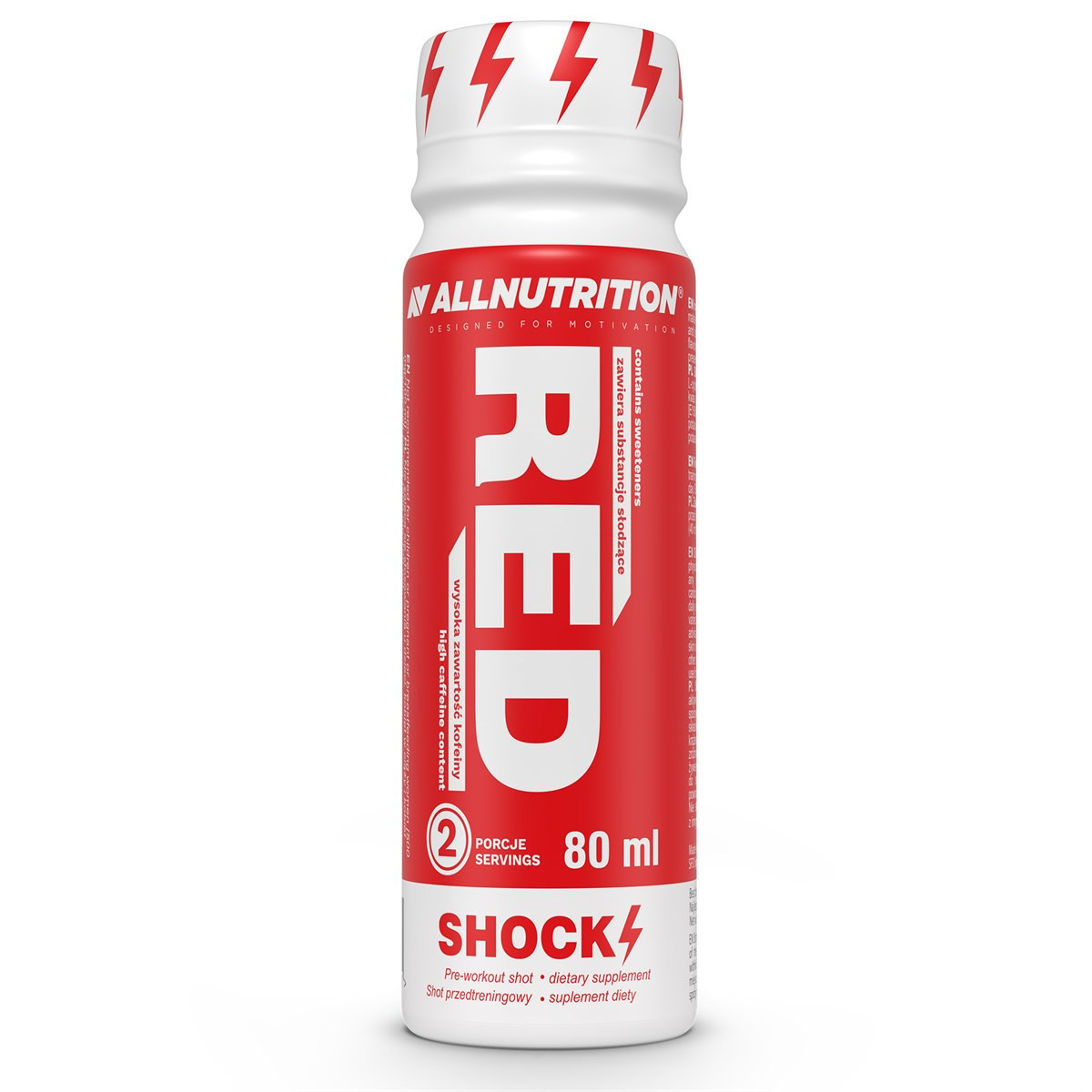 Передтреник AllNutrition Red Shok Shot (80 мл) ал нутришн