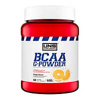 БЦАА UNS BCAA G-Powder (600г) юсн с глютамином Orange
