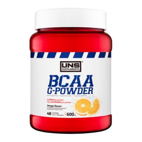 БЦАА UNS BCAA G-Powder (600г) юсн с глютамином Orange - фото 1 - id-p1219232382