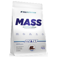 Гейнер для набора массы AllNutrition Mass Acceleration (3000 г) алл нутришн Chocolate