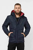 Мужская модная спортивная зимняя куртка с капюшоном