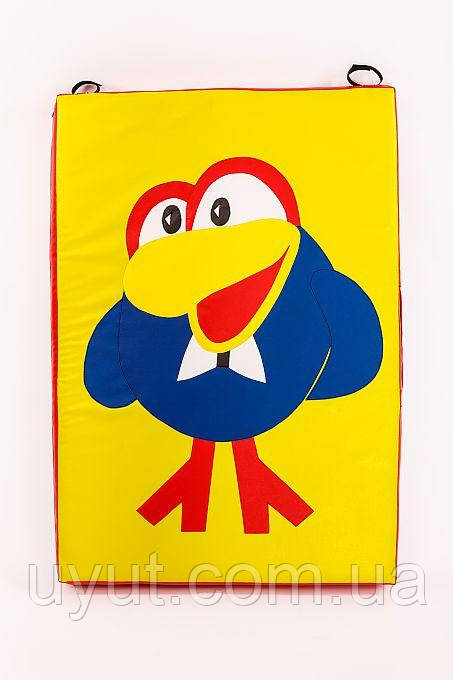 Ігровий мат з аплікацією "ворона" 100х70х10, фото 1