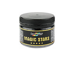 Гліттер поліефірний KOMPOZIT MAGIC STARS декоративний чорний оксамит 60гр