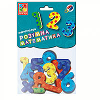 Набор Магнитные цифры и знаки (укр), Vladi Toys (VT5900-01)