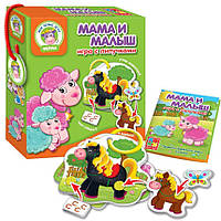 Игра с липучками Мама и Малыш (рус), Vladi Toys (VT1310-02)