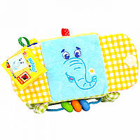 Игрушка-подвеска на коляску и кроватку Кубик Слон, Macik (МС 110202-03)