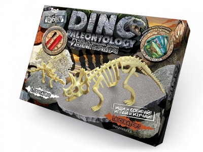 Раскопки динозавров Стегозавр и Трицератопс, Danko Toys (DP-01-02) - фото 3 - id-p425642022