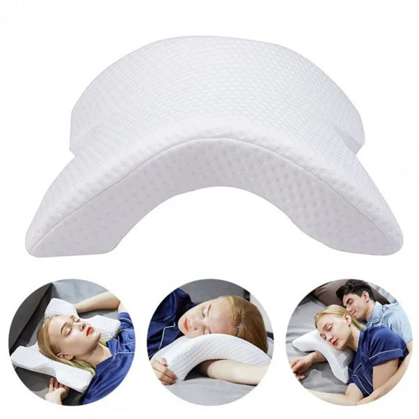 ОПТ Подушка тунель з пам'яттю Memory Foam Pillow Біла