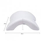 ОПТ Подушка тунель з пам'яттю Memory Foam Pillow Біла, фото 3