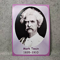 Mark Twain Портрети англійських поетів і письменників Марк Твен