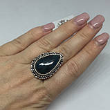 Апатит кільце крапля з натуральним апатитом 17,5 розмір Індія!, фото 2