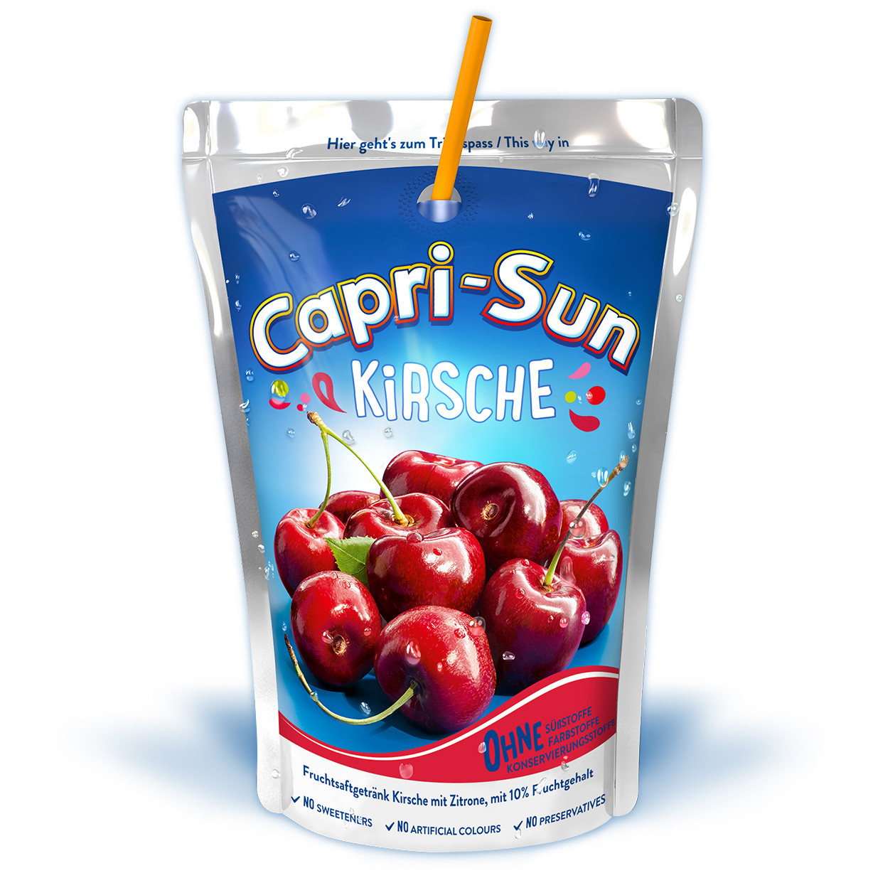 Сік Capri-Sun Cherry вишня, 200 мл, 40шт/ящ