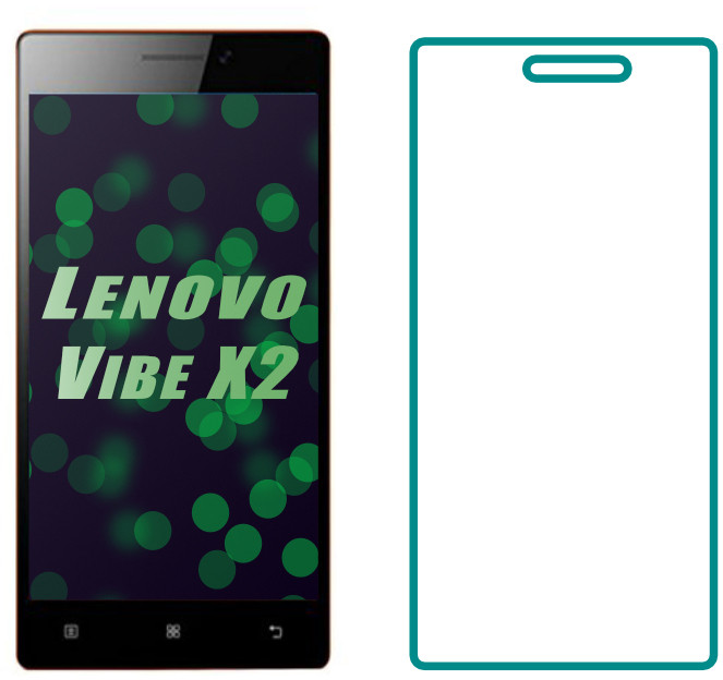 Захисне скло Lenovo Vibe X2 (Прозоре 2.5 D 9H) (Леново Вайб Х2)