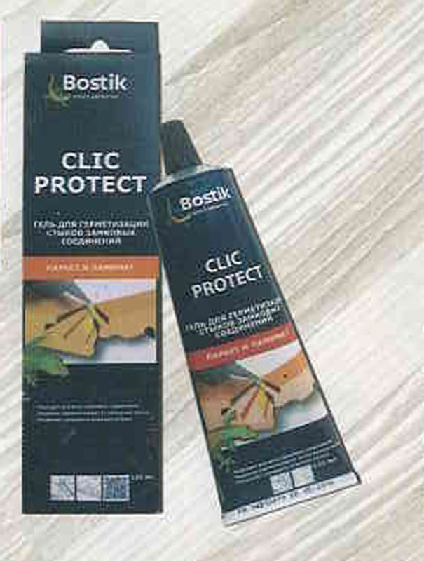 Герметик для паркетної дошки та ламінату Clic Protect Bostic