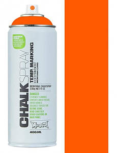 Аерозольна крейдяна фарба Montana Chalk 2010 Orange (Помаранчева) 400 мл