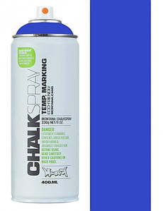 Аерозольна крейдяна фарба Montana Chalk 5050 Blue (Синя) 400 мл
