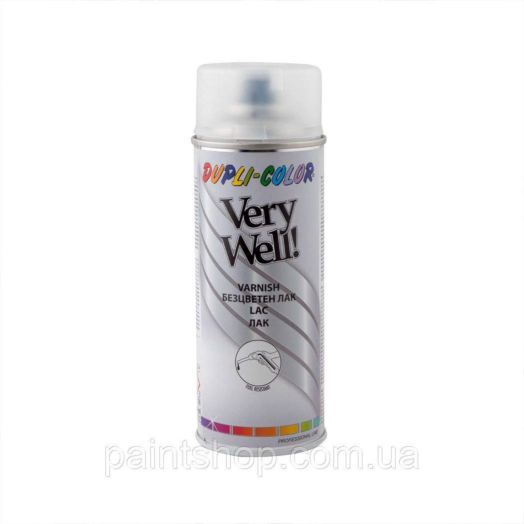 Лак аерозольний акриловий Dupli Color Very Well матовий 400 мл, фото 1