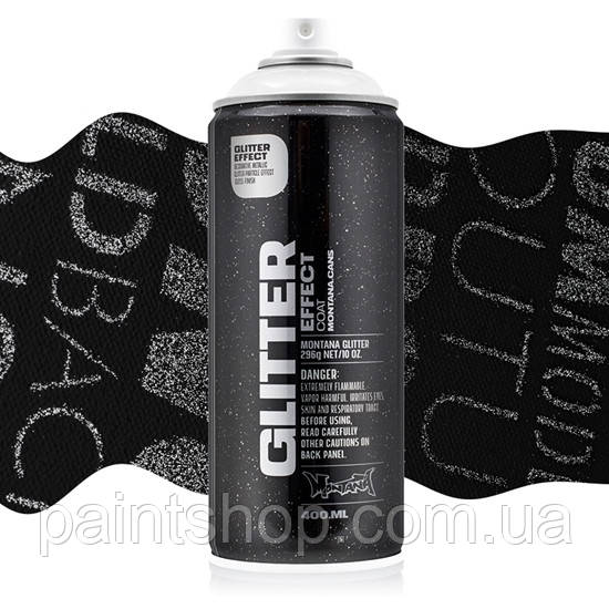 Аерозольний лак Montana Glitter Silver (Срібло) 400 мл