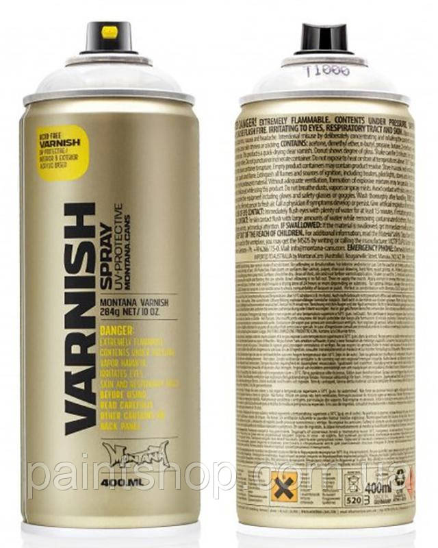 Лак аерозольний акриловий Montana Varnish T1000 глянцевий 400 мл