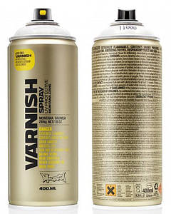 Лак аерозольний акриловий Montana Varnish T1000 глянцевий 400 мл