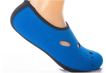 Аквашузи, взуття для плавання, пляжу, фітнесу (коралки) Xing сині XS-31-32, 19см