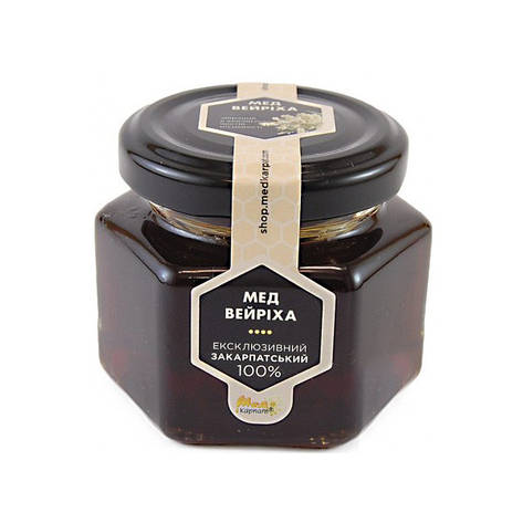 Мед бджолиний натуральний, сорт: "Вейріха" 120 г, фото 2