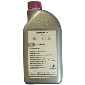 Антифриз VAG (фіолетовий) ГОТОВИЙ G13 1.5 л  G013040M2  ORG  G013040M2