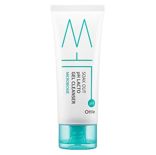 Гіпоалергенна пінка для вмивання з лактобактеріями Ottie Soak Out pH Lacto Gel Cleanser 100 мл